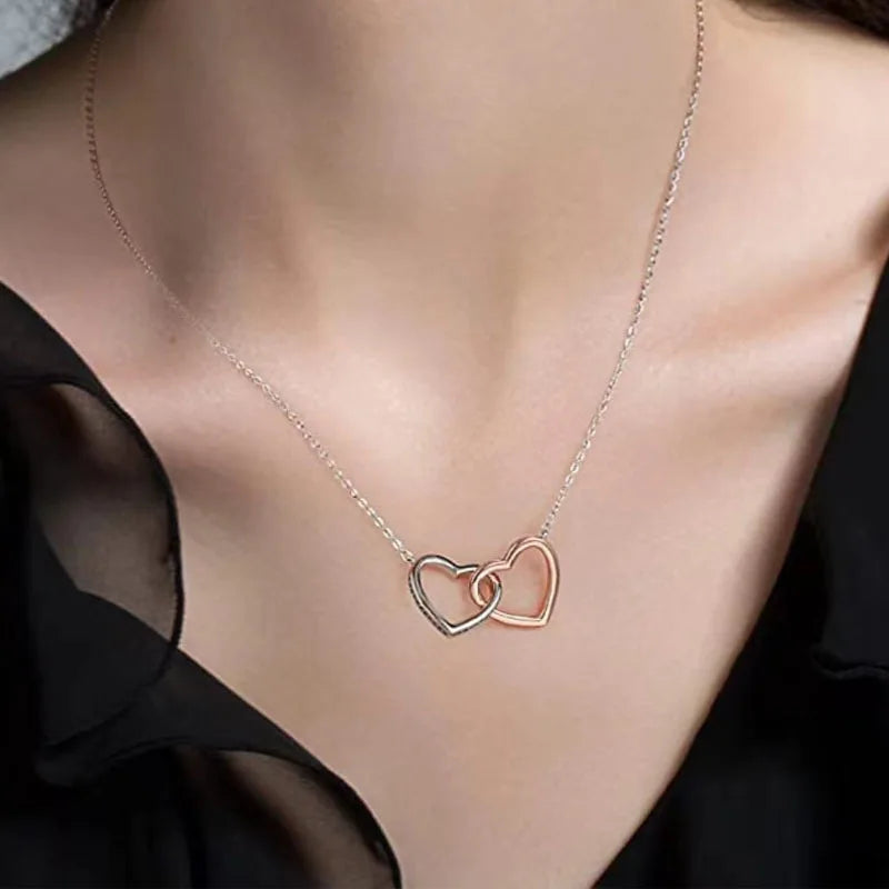 Interlocking Heart Necklace