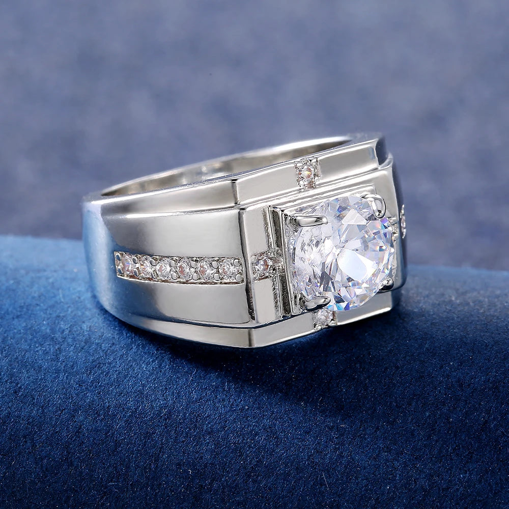 Dazzling Silver ring