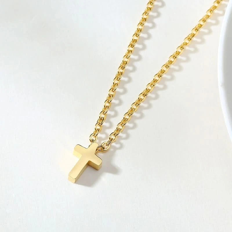 Small Cross Necklace