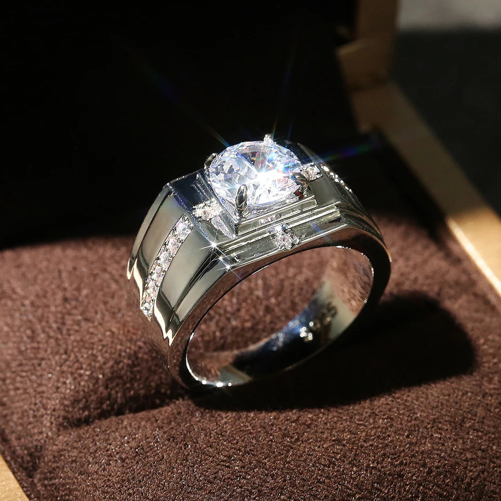 Dazzling Silver ring