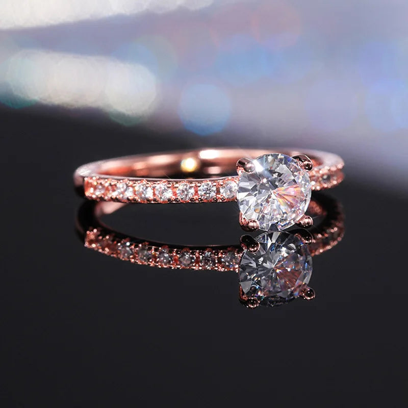 Rose Gold Engagement ring