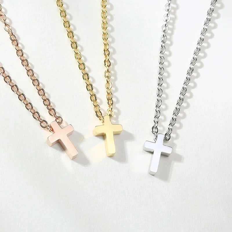 Small Cross Necklace