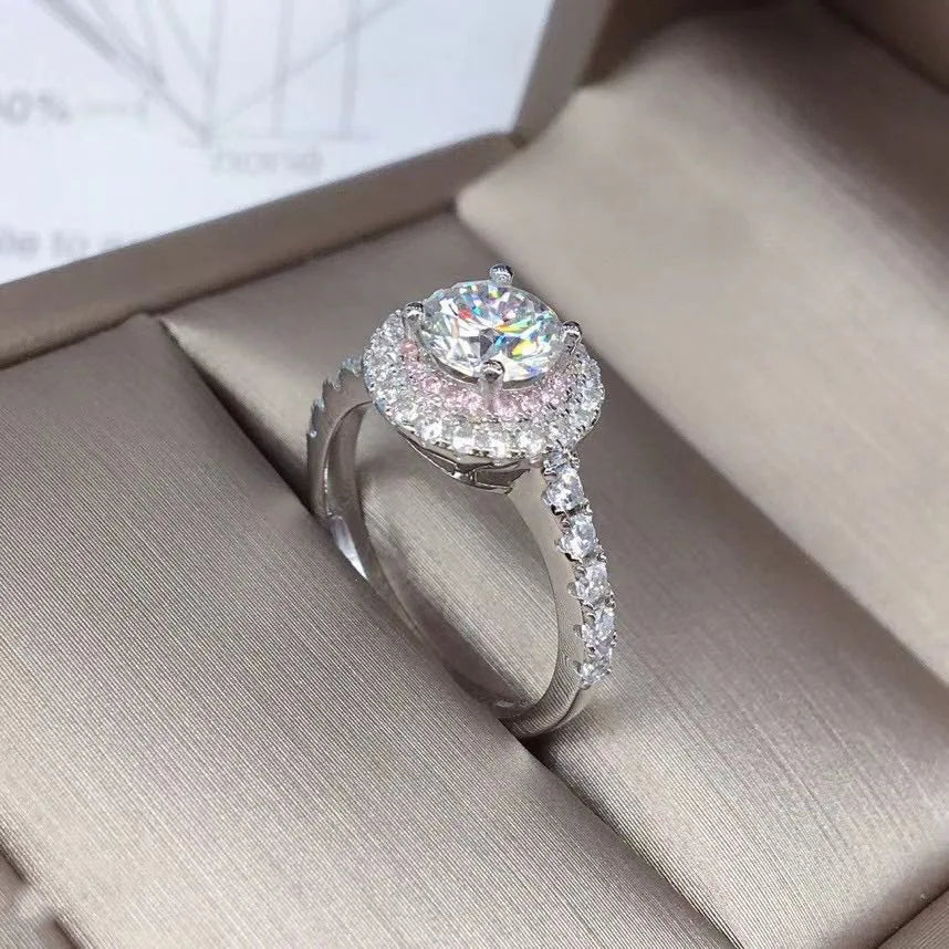 18k White gold Engagement Ring