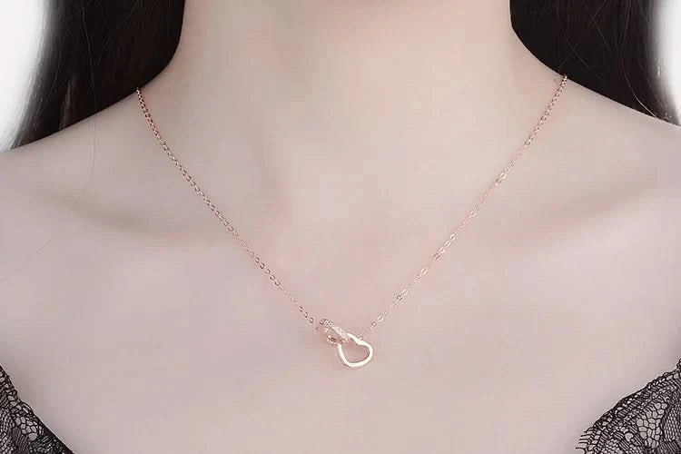 Double Heart Necklace