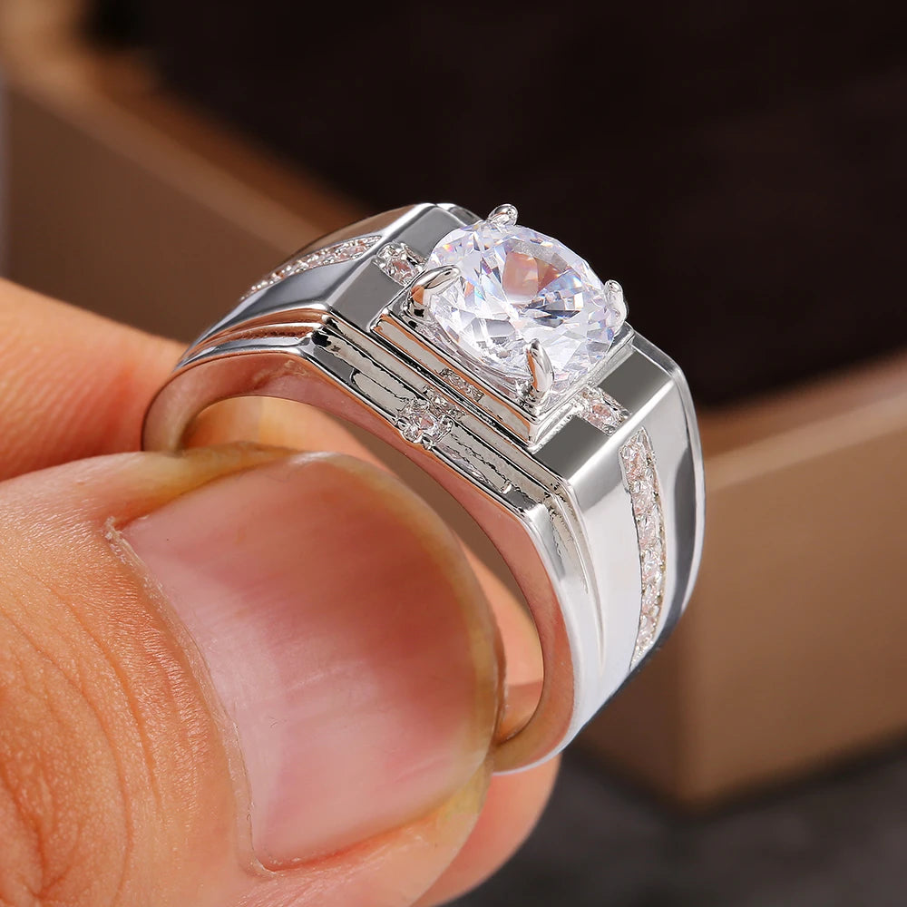 Dazzling Silver ring