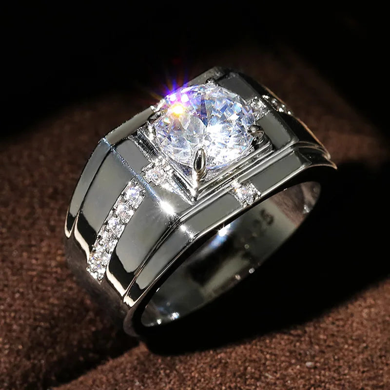 Dazzling Silver ring