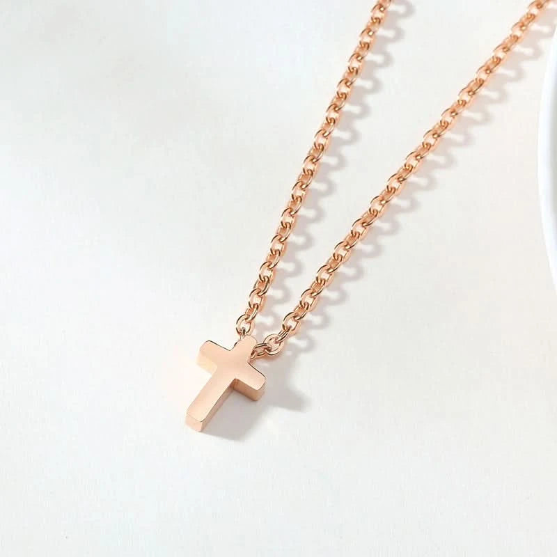 Small Cross Necklace