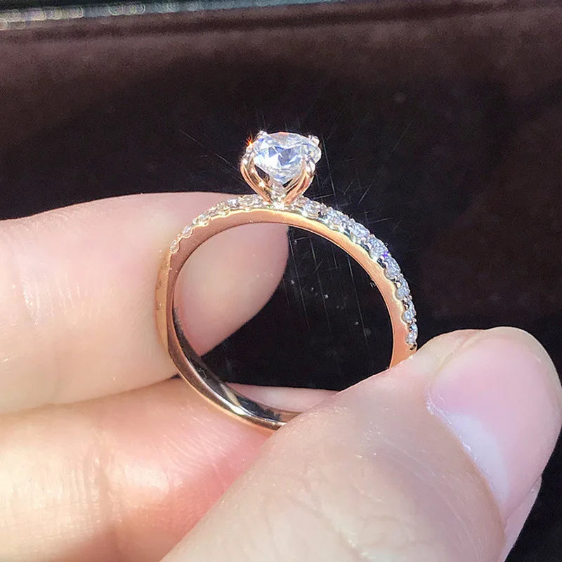 Rose Gold Engagement ring