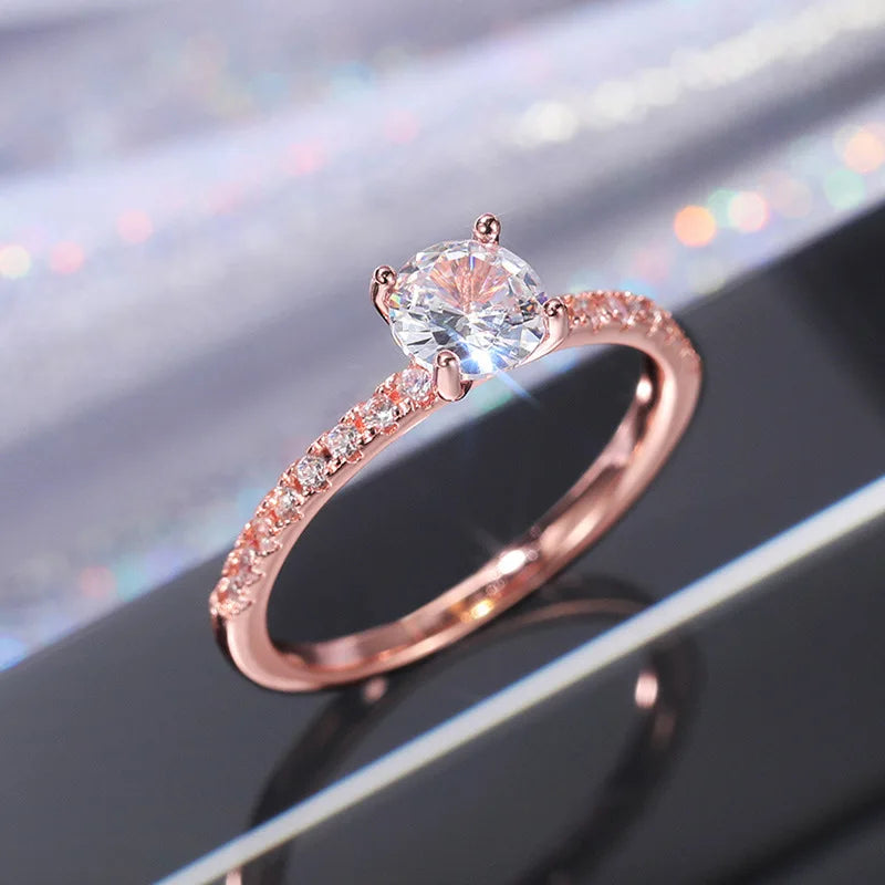 Rose Gold Engagement ring