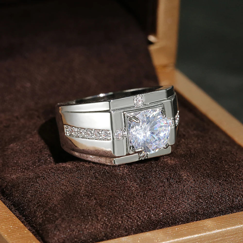 Dazzling Silver ring