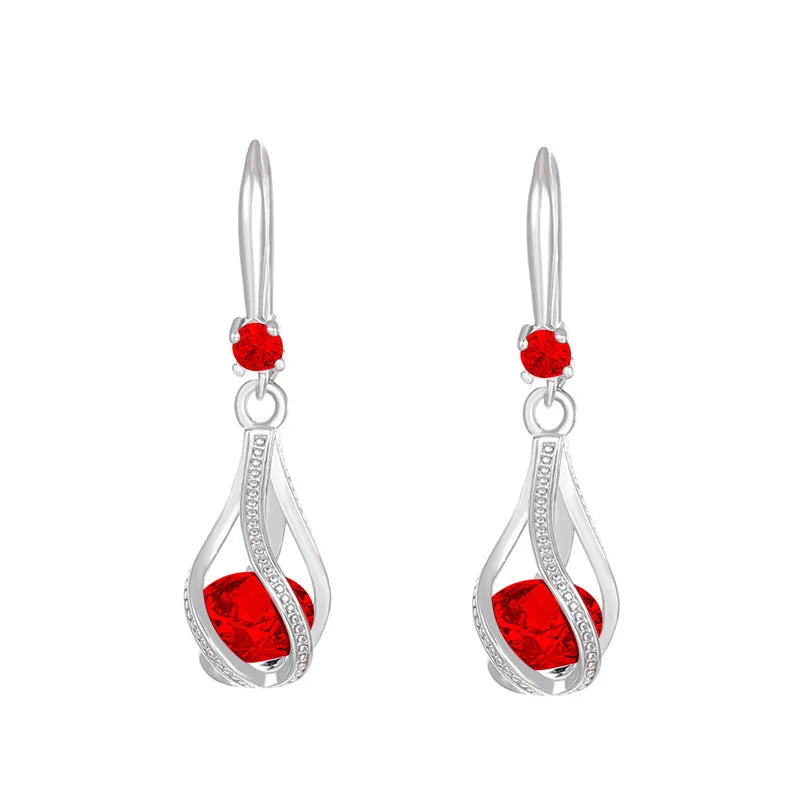 925 Sterling dangling earrings