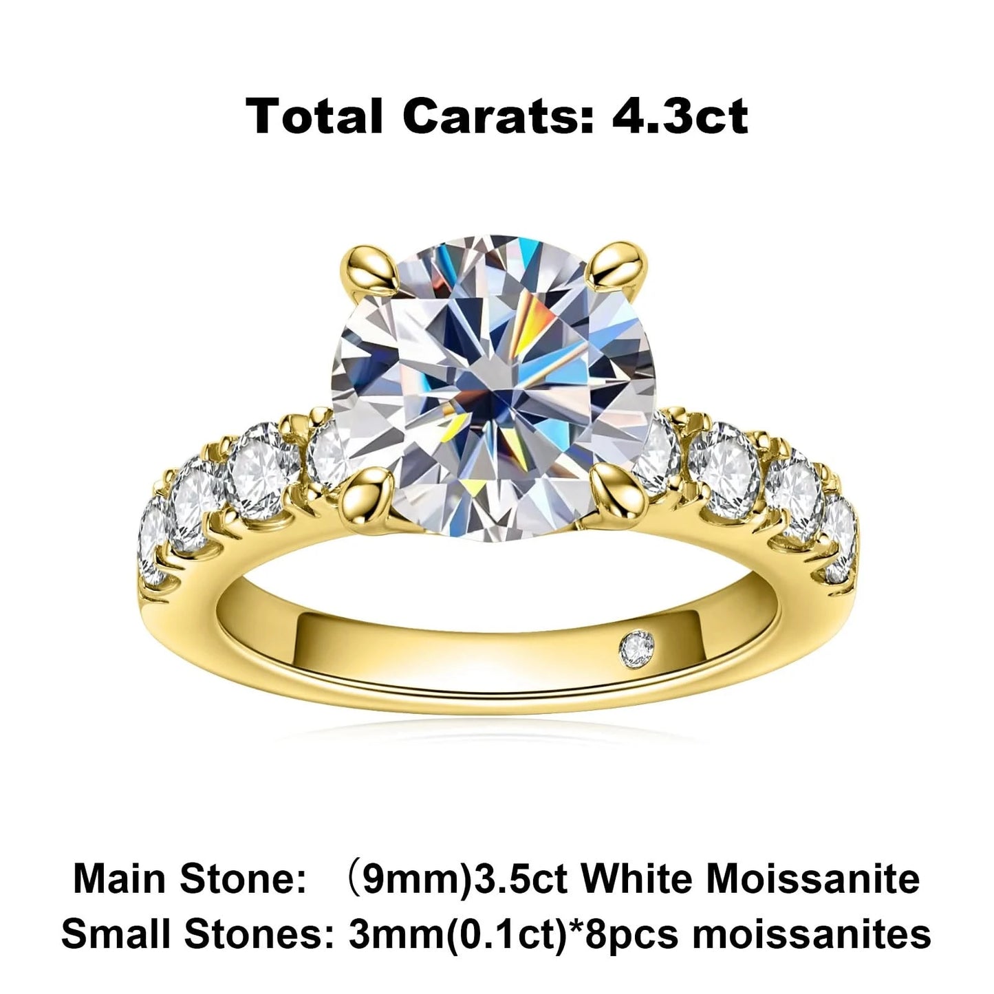 Moissanite Engagement ring