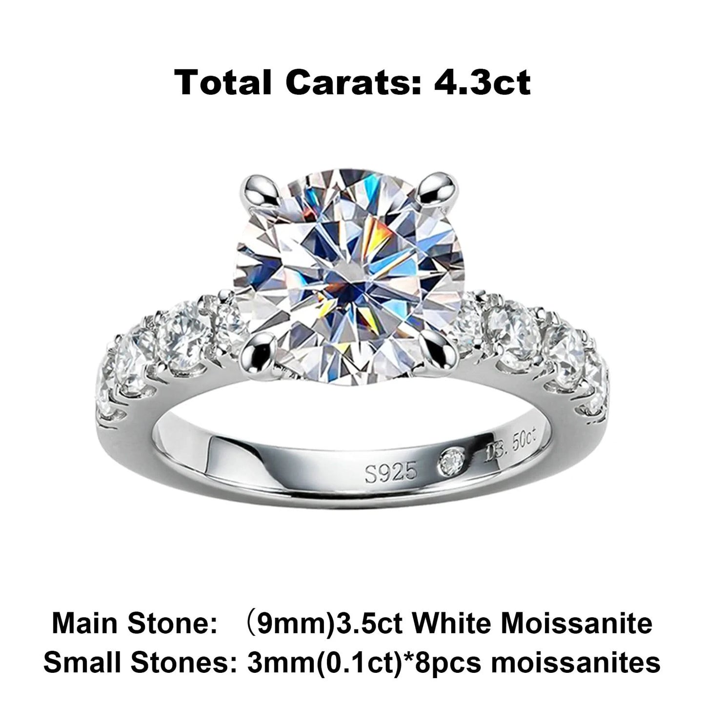 Moissanite Engagement ring