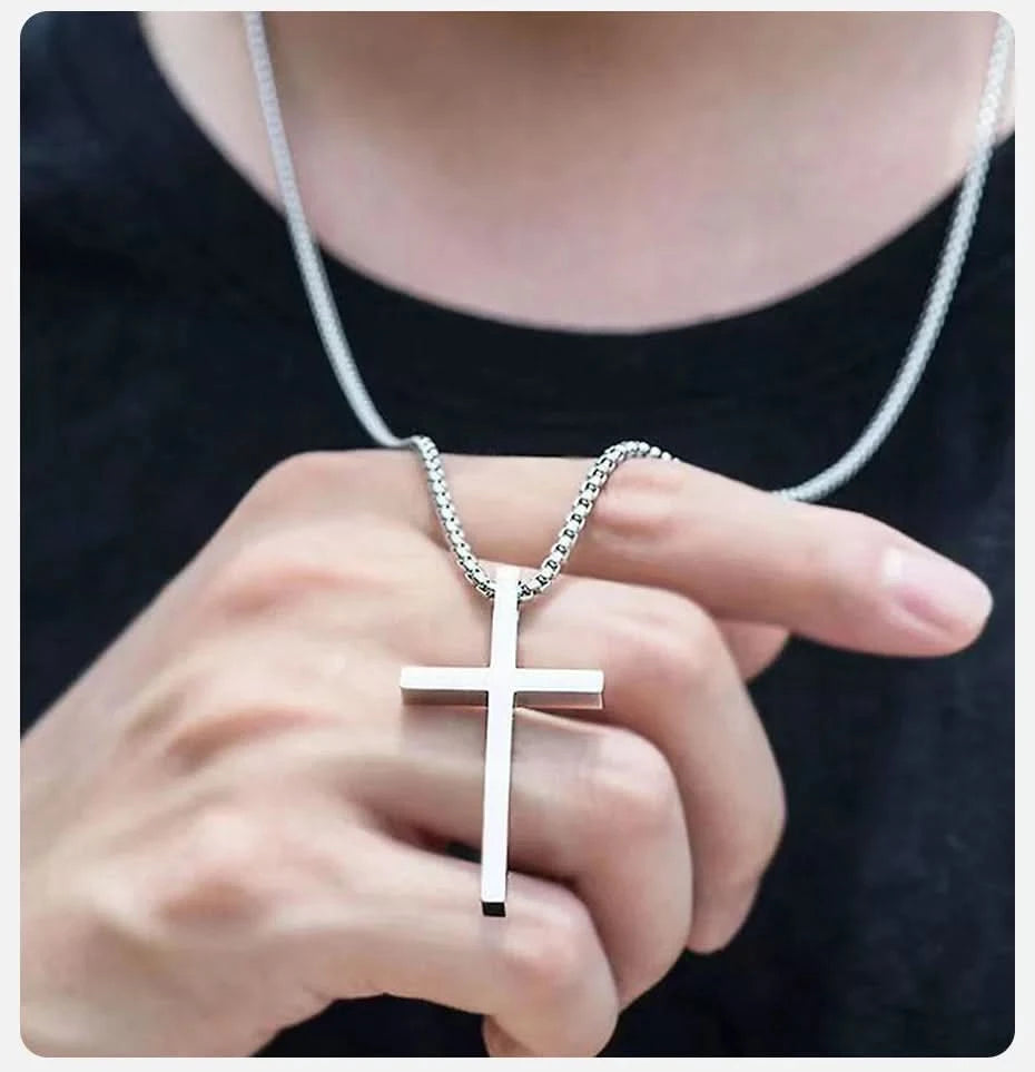 Simple Cross Necklace