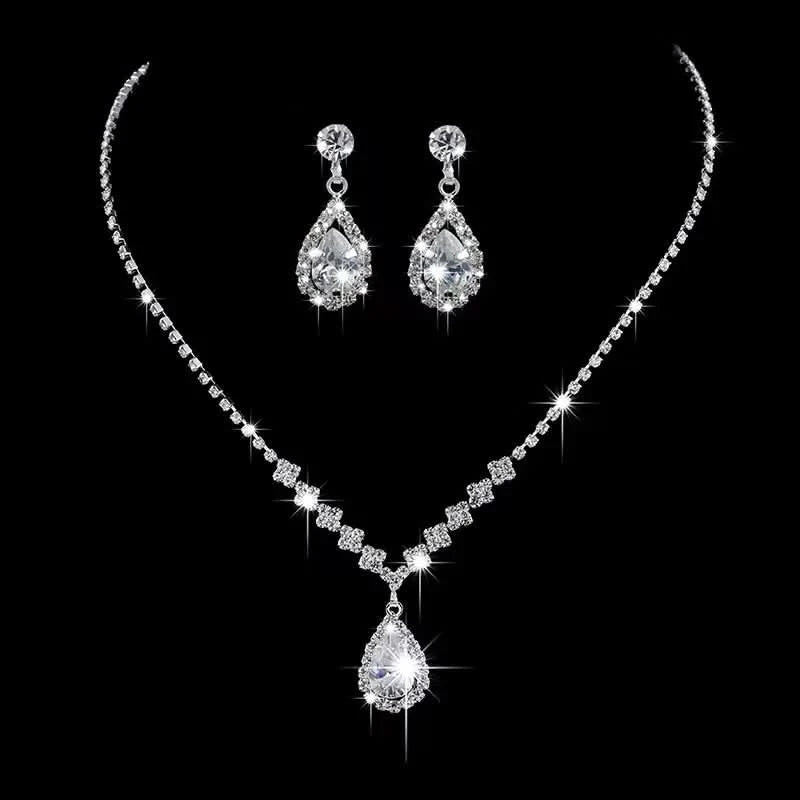 Water Drop Bridal set