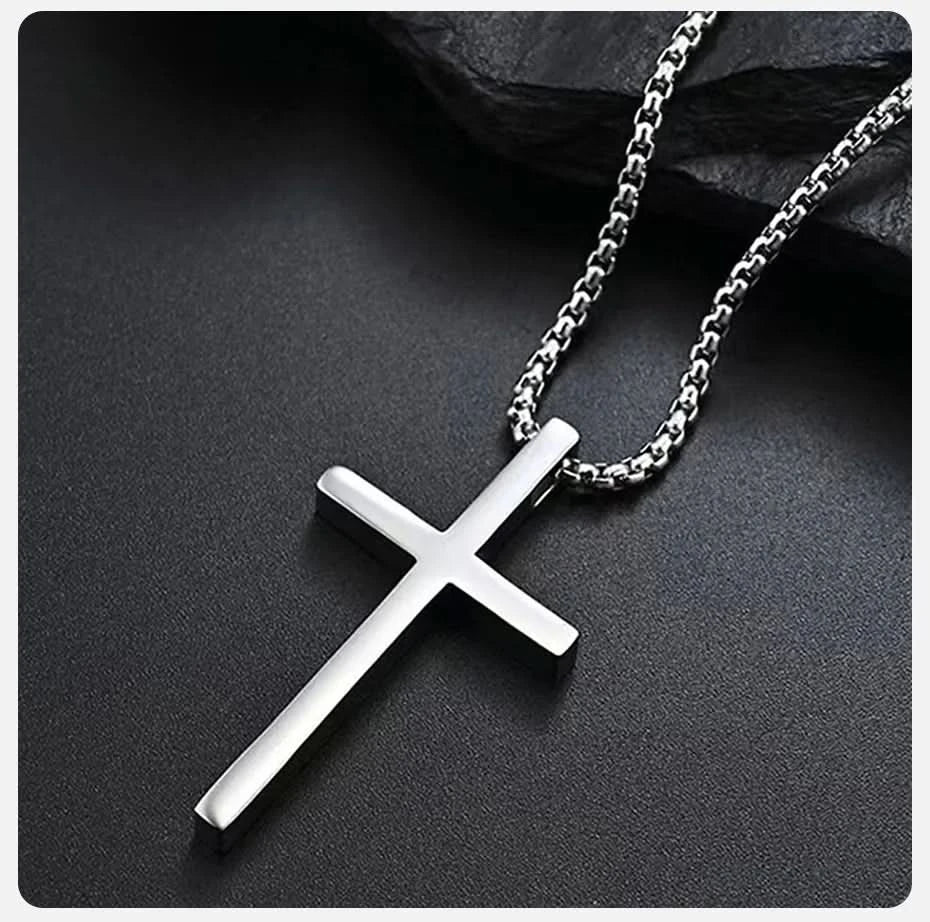 Simple Cross Necklace