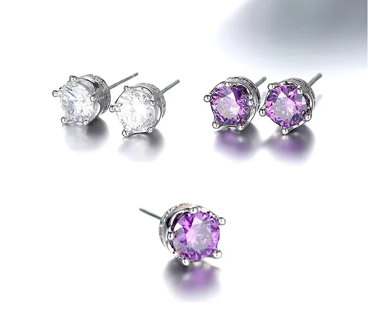 925 Sterling Silver Stud Earrings