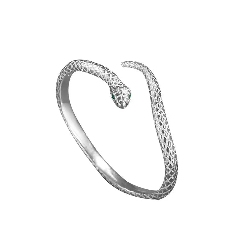 925 Sterling Silver Snake Bracelet