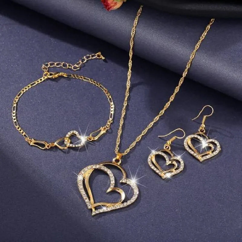 4pcs Heart set