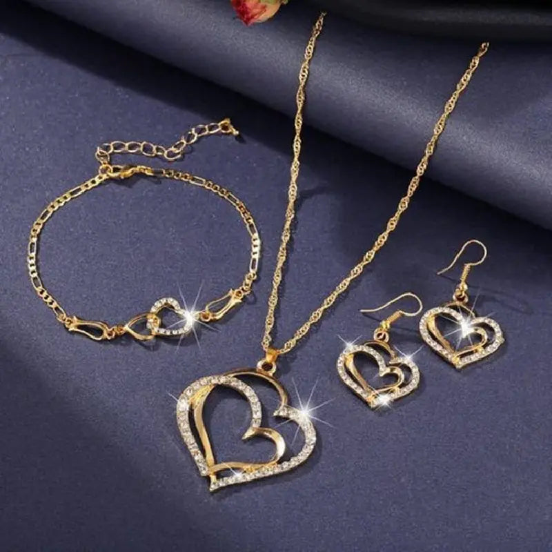 4pcs Heart set