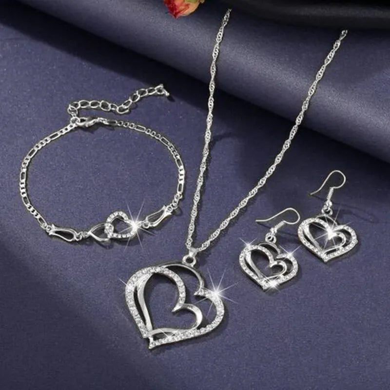 4pcs Heart set