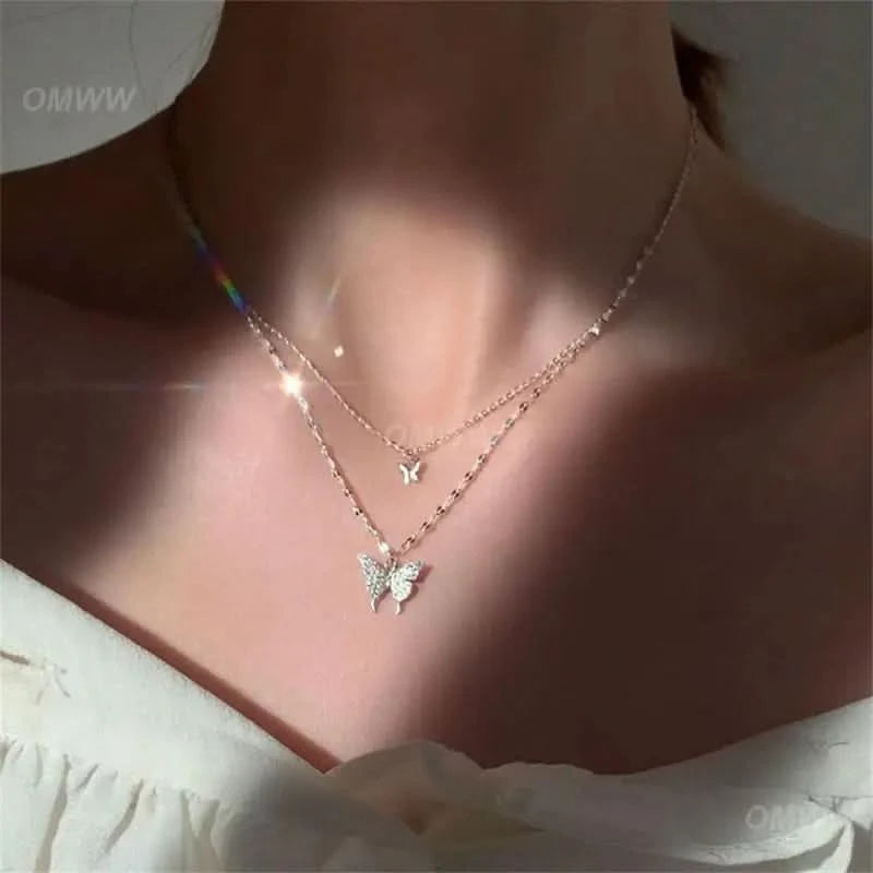 Radiant Butterfly necklace