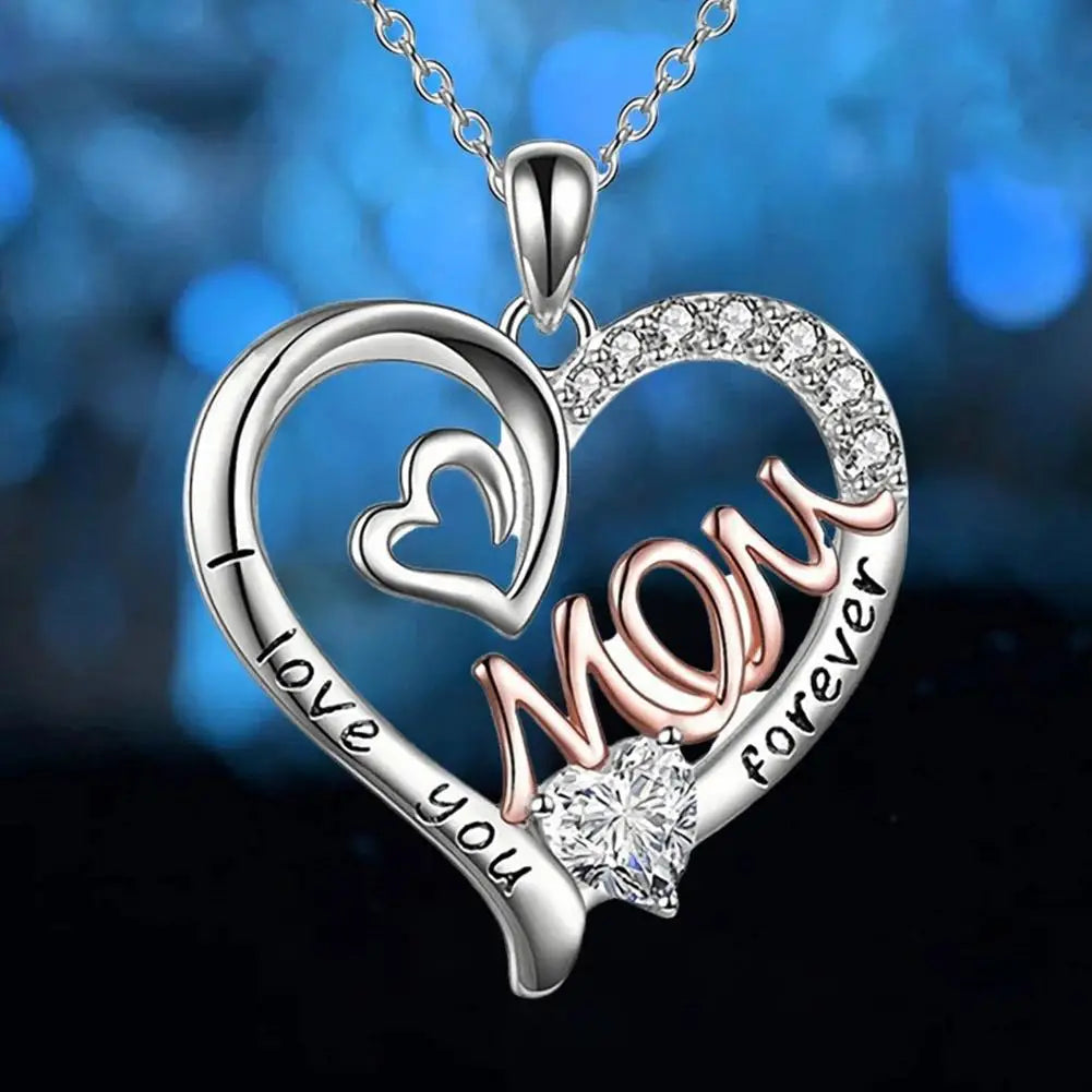 I Love You Mom Necklace