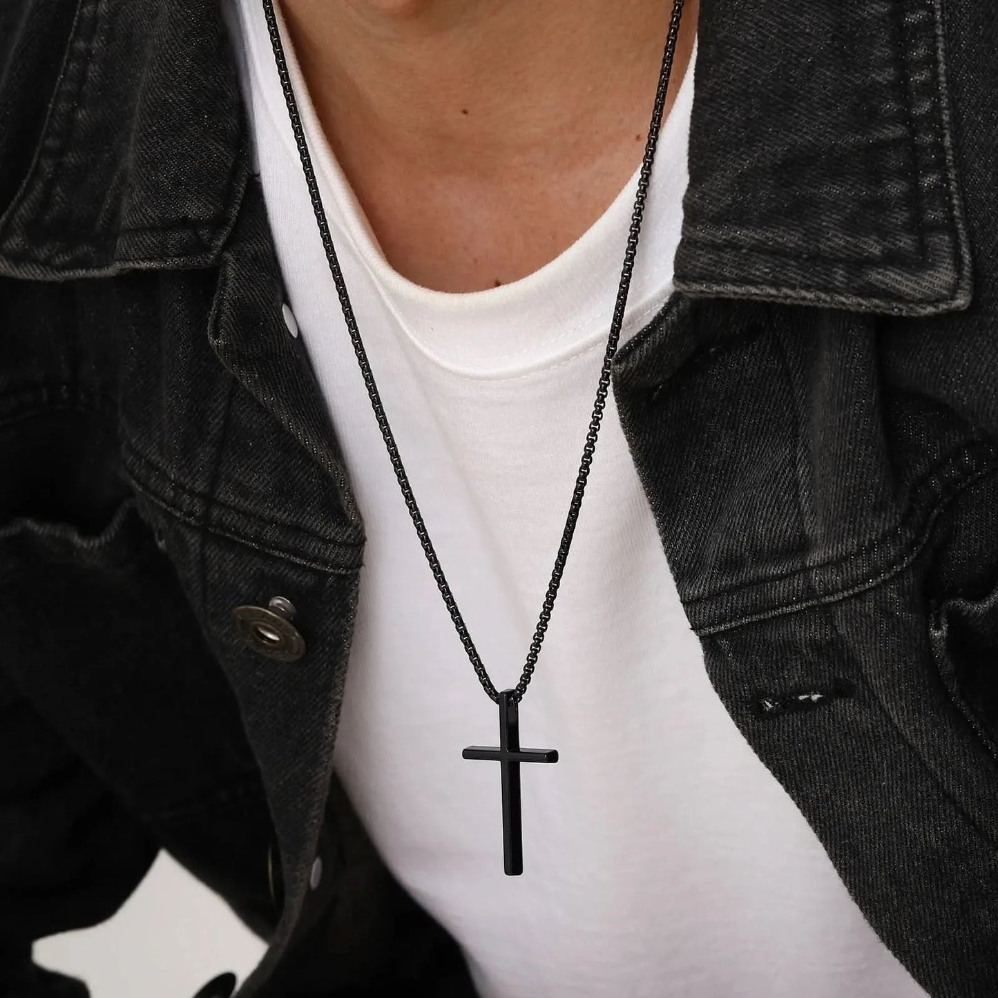 Simple Cross Necklace