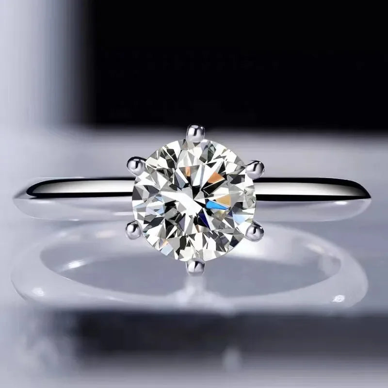 1 ct Moissanite Engagement ring