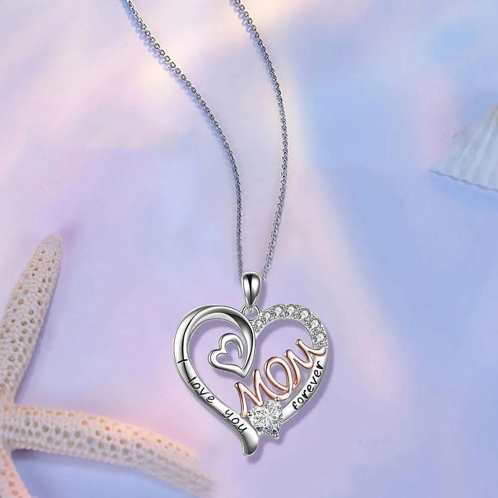 I Love You Mom Necklace