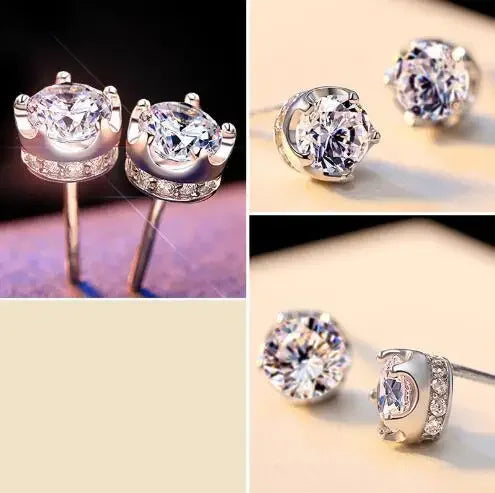 925 Sterling Silver Stud Earrings