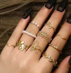 Flower Ring set