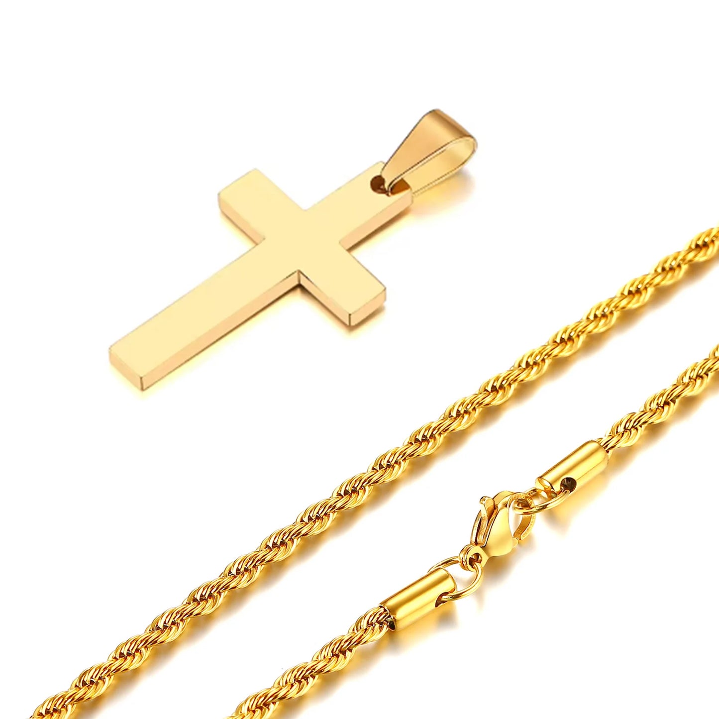 Gold Cross Necklace