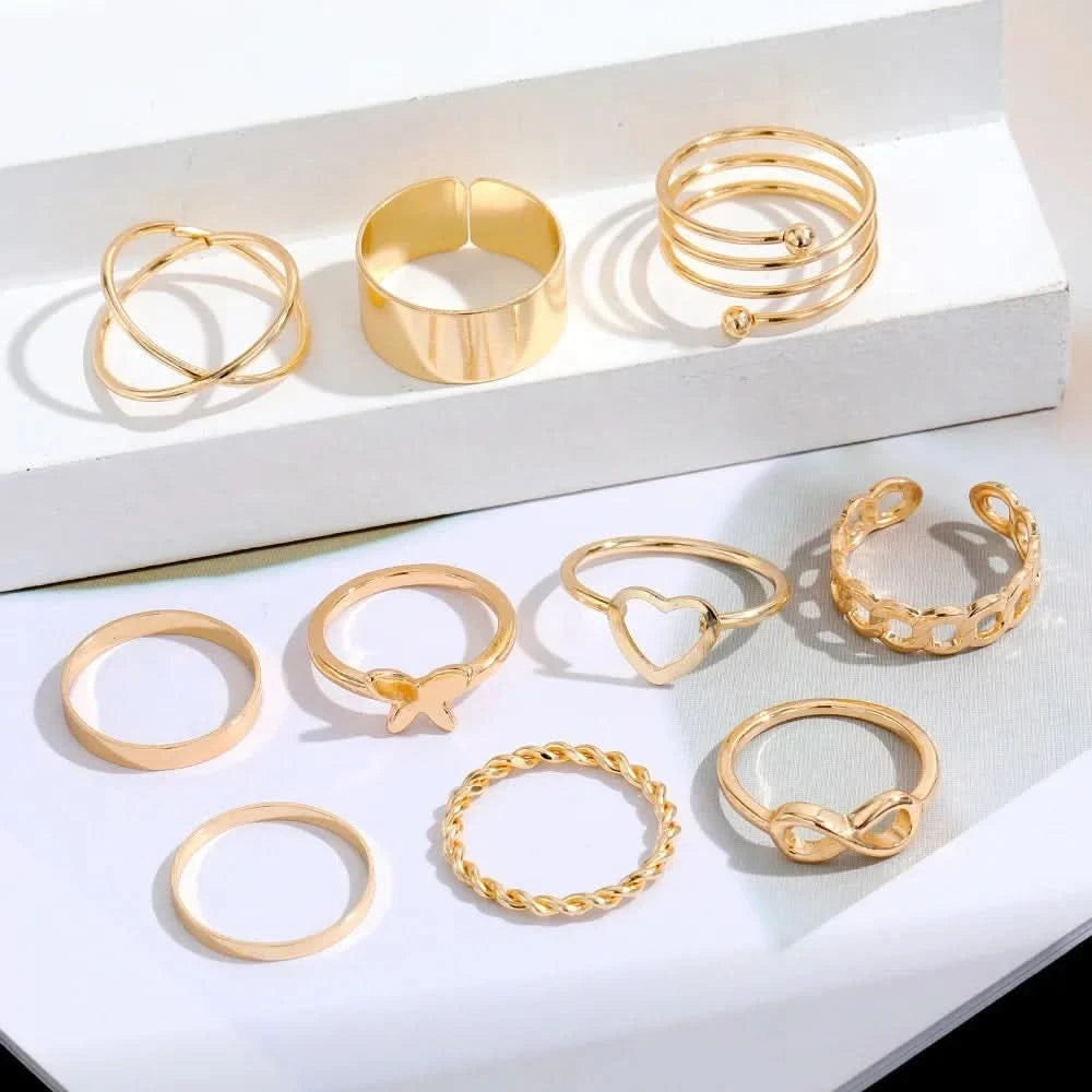 23pcs Ring set