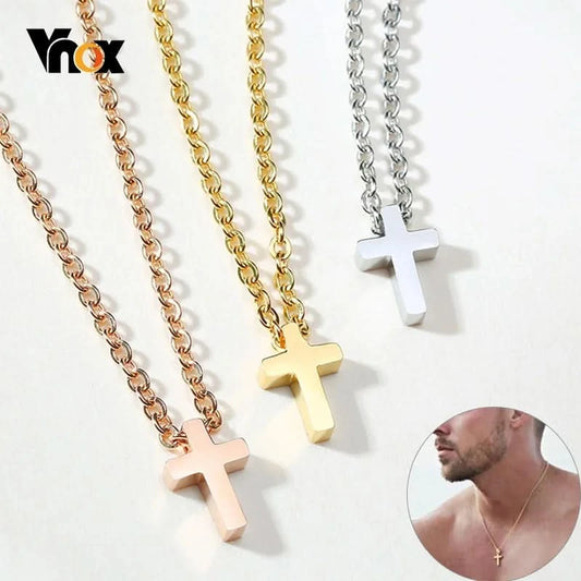 Small Cross Necklace